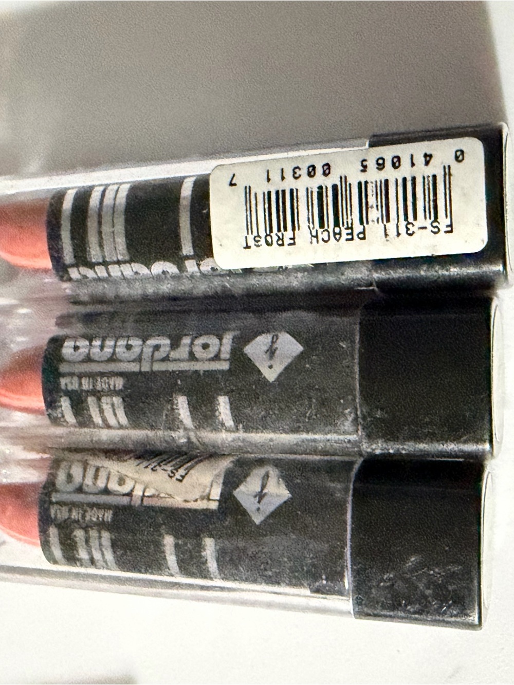 3 peach frost 311 jordana lipstick fs-311
